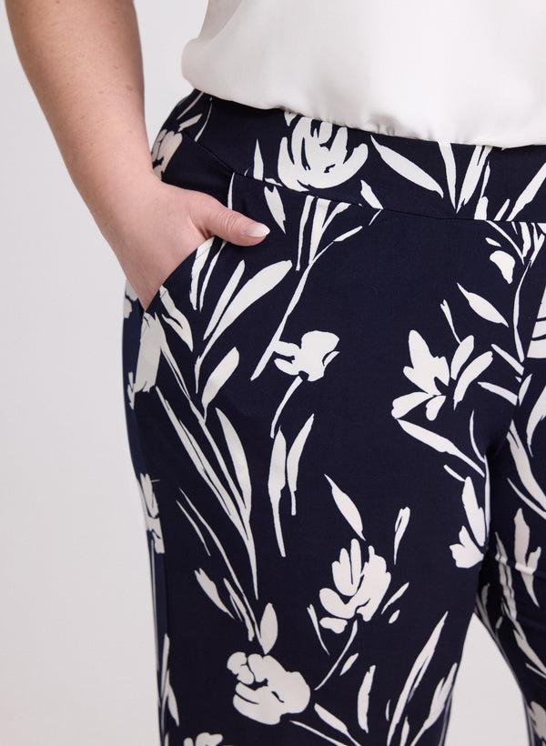 Laura Wide-Leg Floral Print Pants