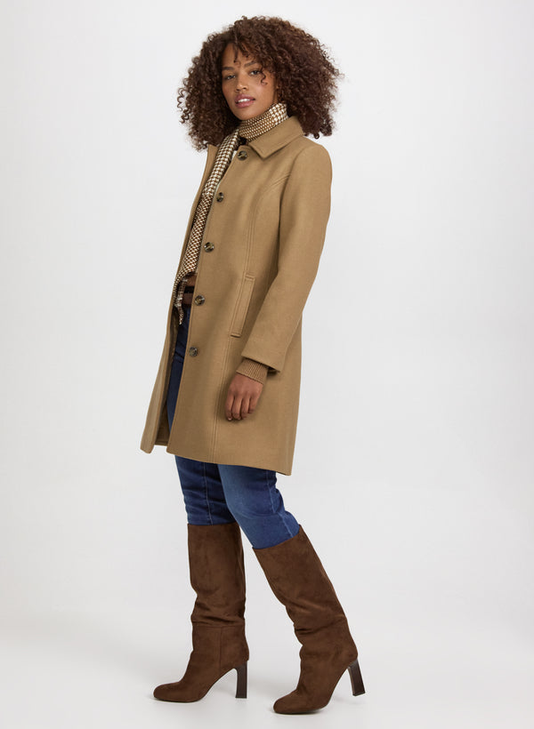 Laura Wool-Blend Coat