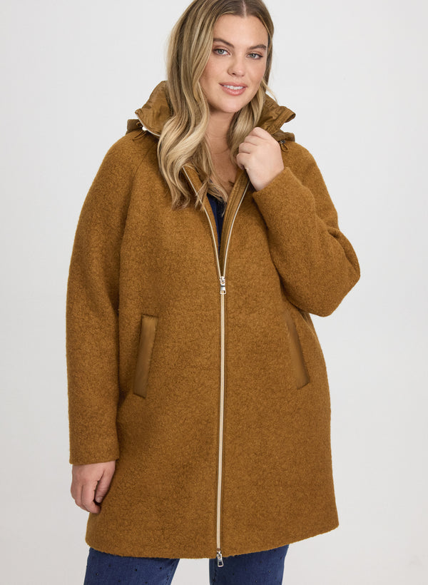 laura Wool-Blend Coat