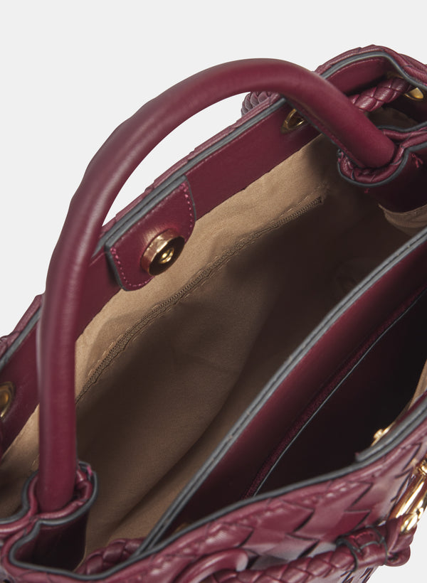 Laura Woven Handbag