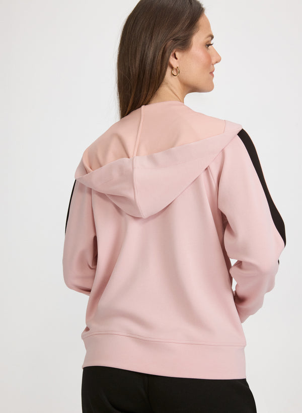 Laura Zip-Up Hoodie Top