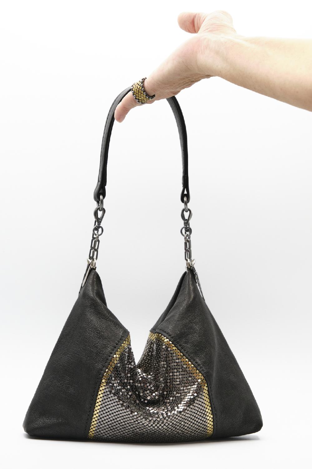 Laura B Alaya Party Bag Black