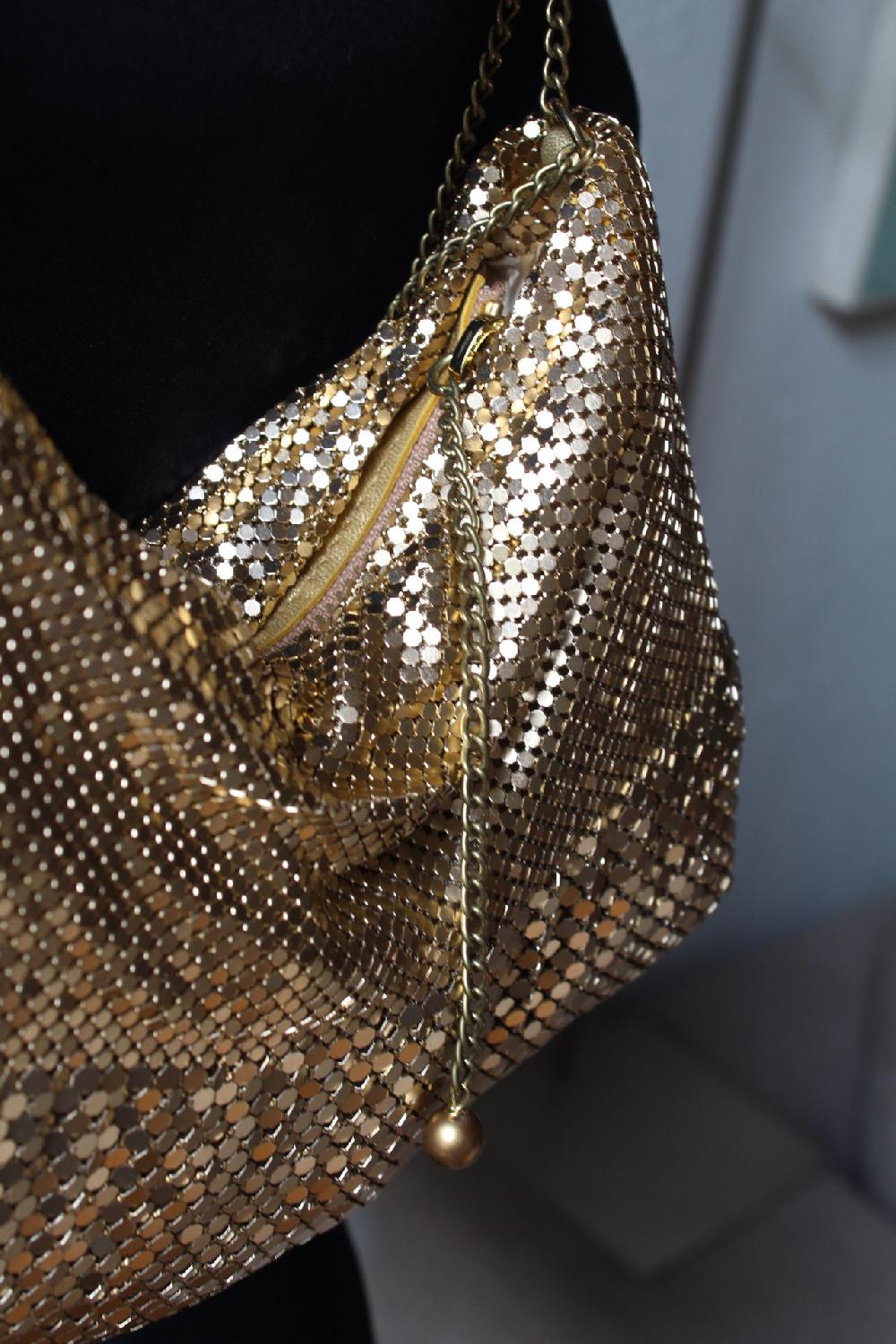 Laura B Ana Disco Bag Gold (only By Order)