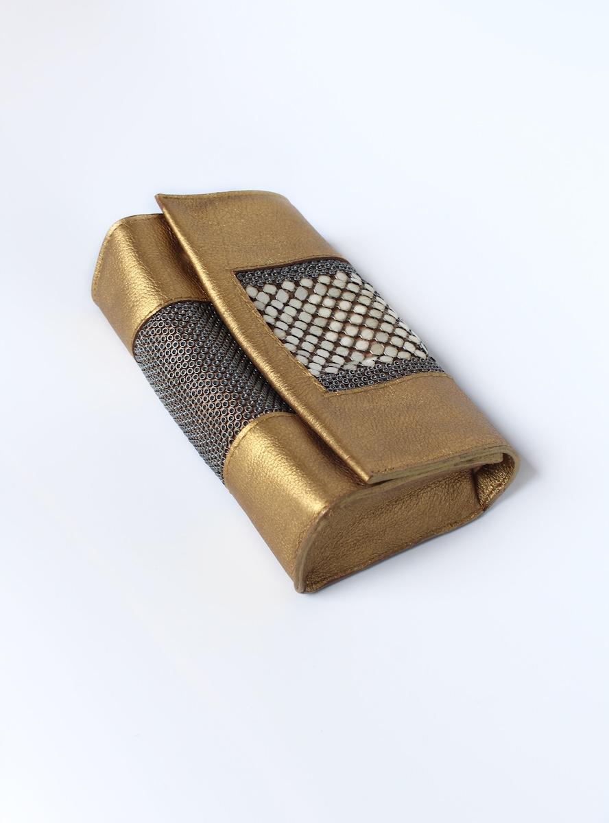 Laura B Ilaria Clutch/Strap Bag