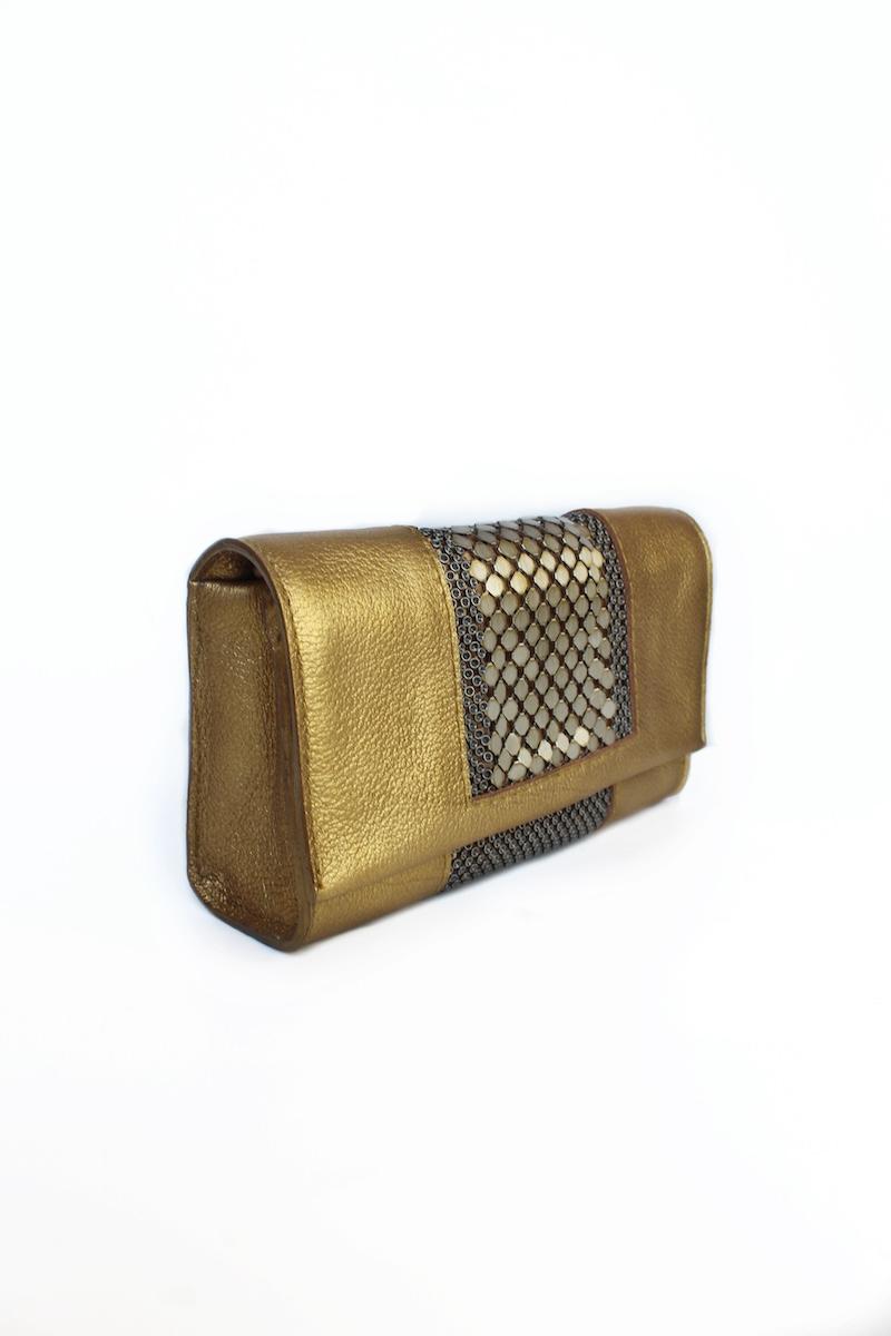 laura b Ilaria Clutch/Strap Bag