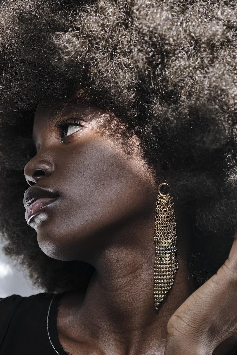 laura b Jemma Earrings Gold-Silver