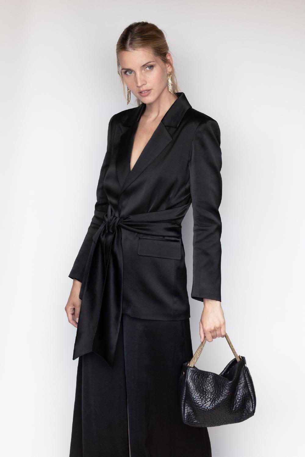 laura b Pauline Handbag black-gold