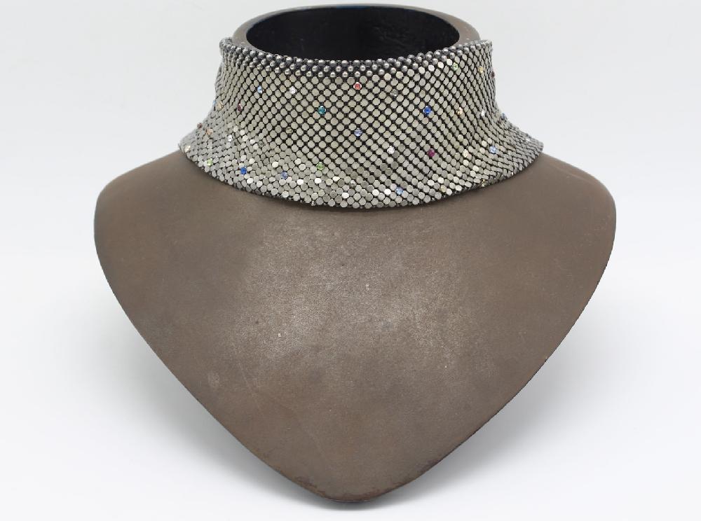 Laura B Plumetis Choker