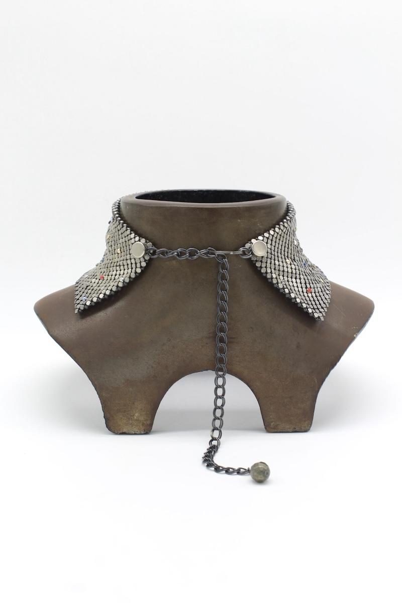 Laura B Plumetis Choker