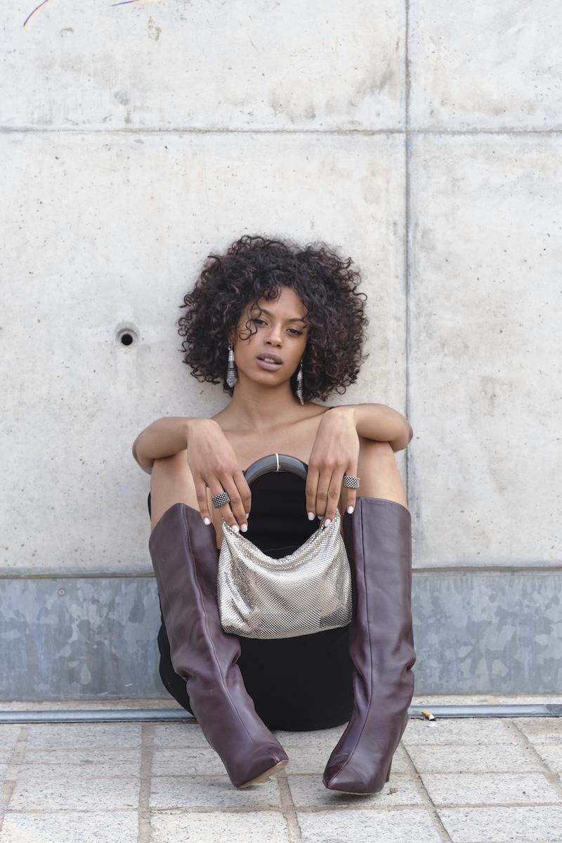 Laura B Silvie Horn Handbag (only By Order)