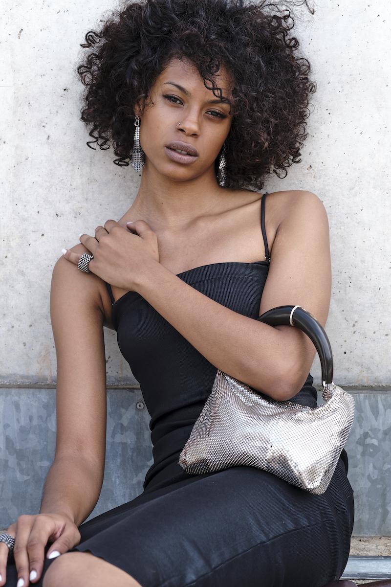 laura b Silvie Horn Handbag (only by order)