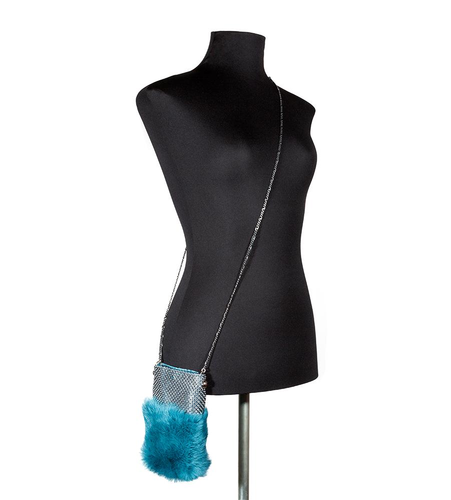 laura b Soft Mobile Bag Turquoise