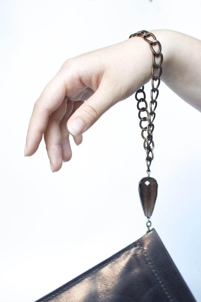 Laura B The Clutch Bronze