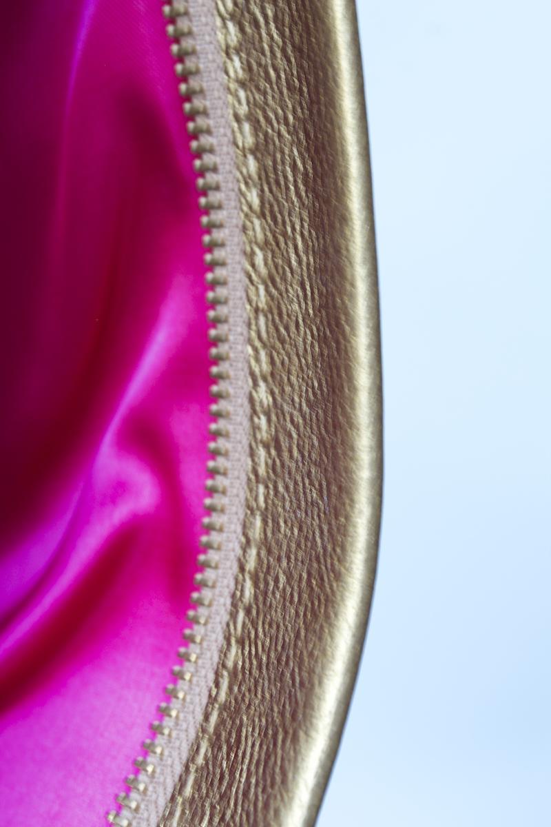 Laura B The Clutch Gold