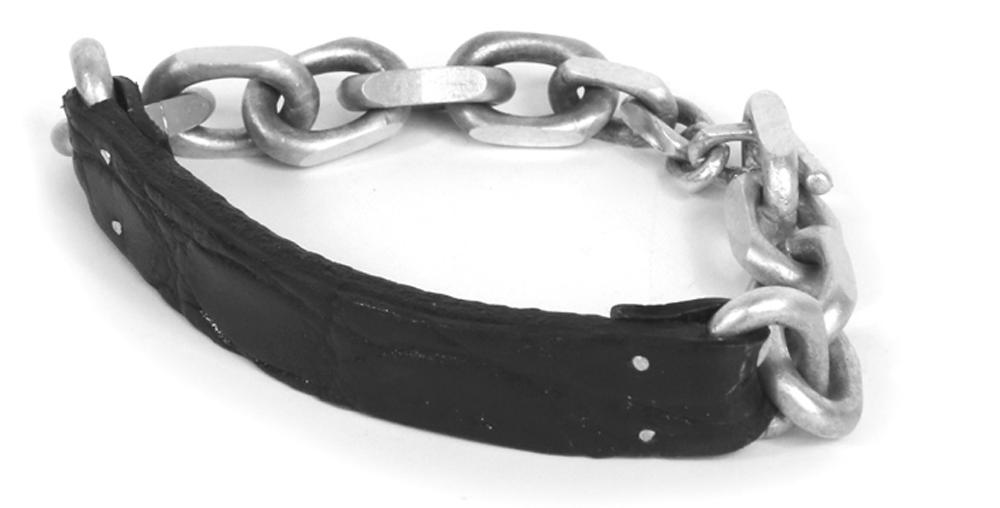 laura b Tritone Croco Bracelet