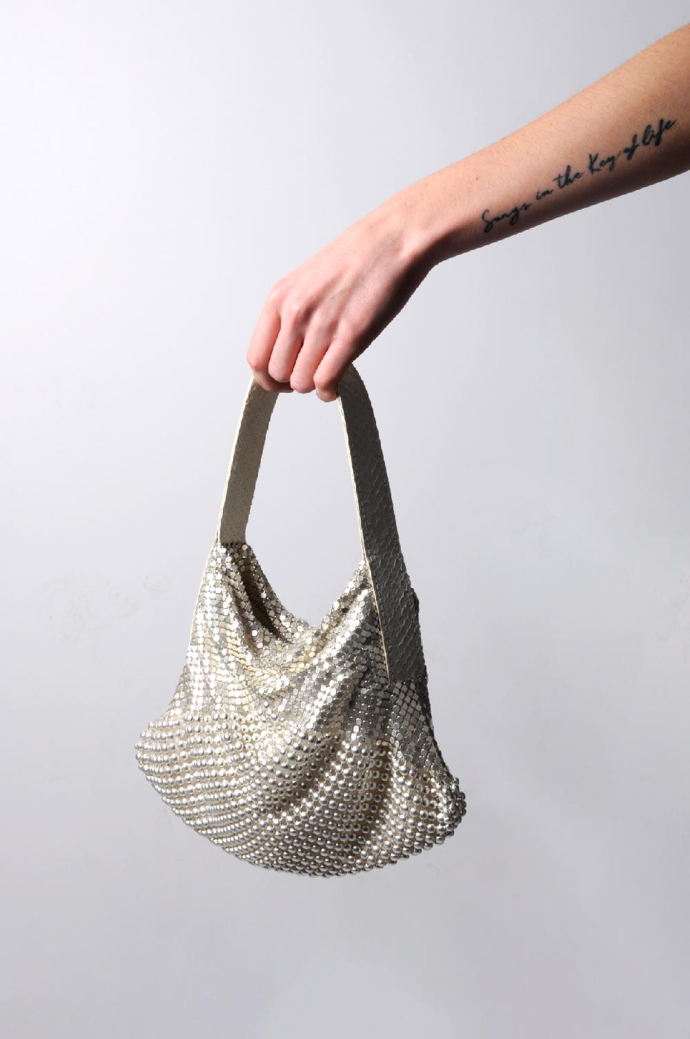 laura b Vittoria Handbag white