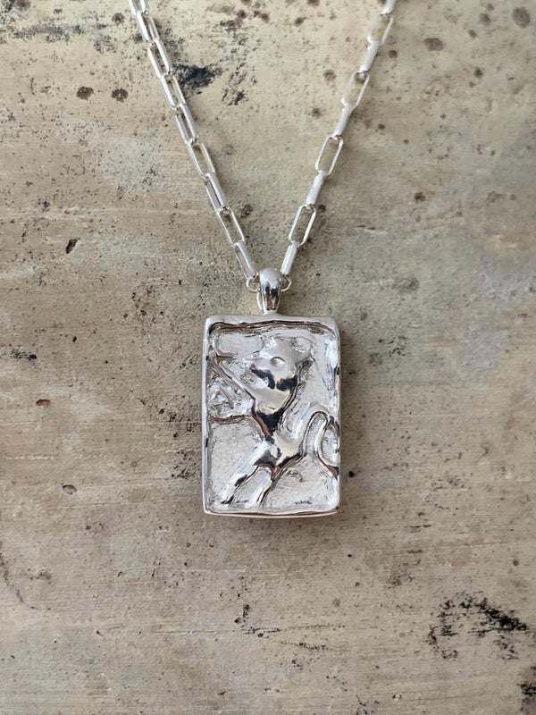 Laura Lombardi AMS X LL Silver Leonne Pendant