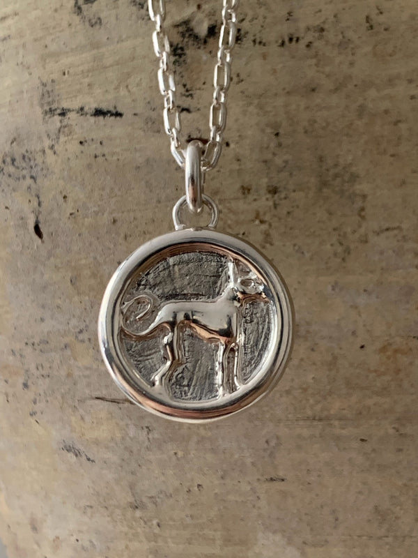 Laura Lombardi AMS X LL Silver Protection Pendant