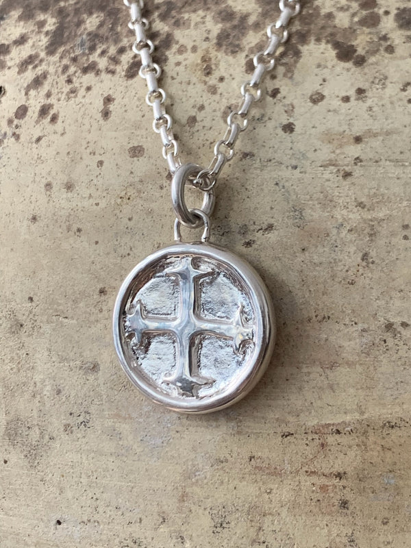 Laura Lombardi AMS X LL Silver Saint Basil Pendant