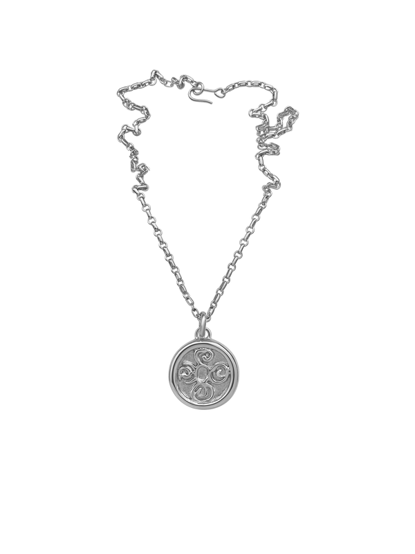 laura lombardi AMS x LL Silver Seasons Pendant