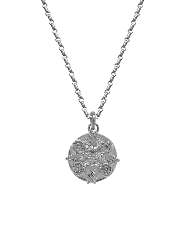 Laura Lombardi AMS X LL Silver Seraphim Pendant