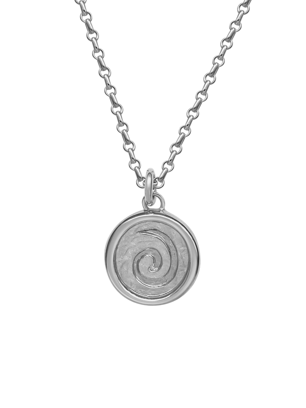 Laura Lombardi AMS X LL Silver Spiral Pendant