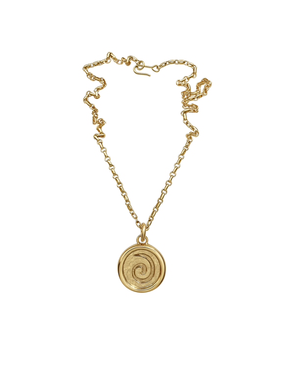 laura lombardi AMS x LL Spiral Pendant