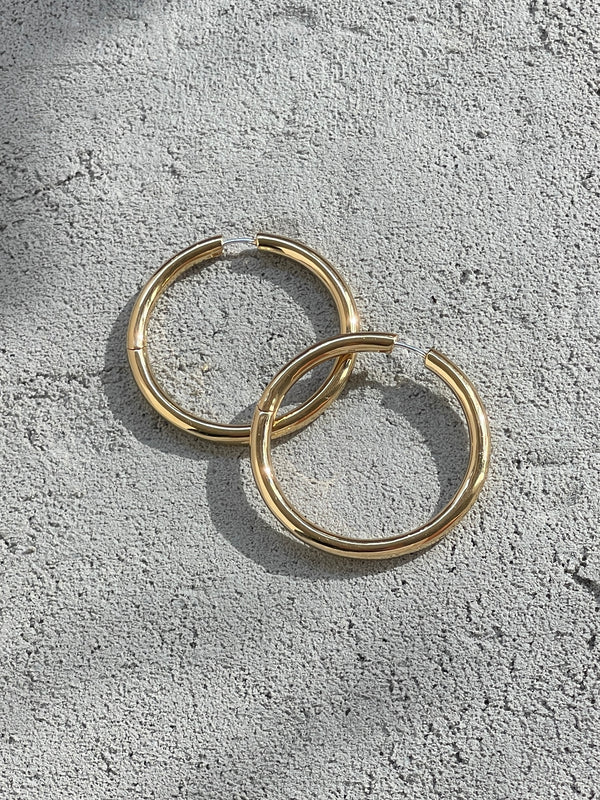 Laura Lombardi Large Seamless Hoops