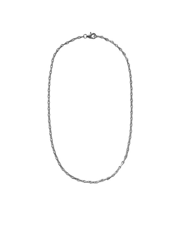 laura lombardi Silver Corre Chain