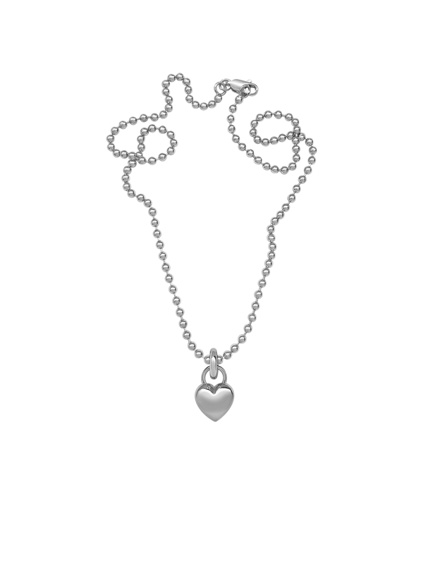 laura lombardi Silver Mini Amorina Pendant