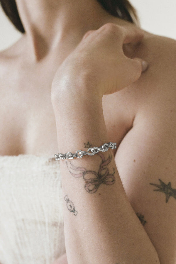 Laura Lombardi Silver Nuova Bracelet