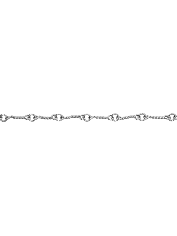 Laura Lombardi Silver Riccio Chain