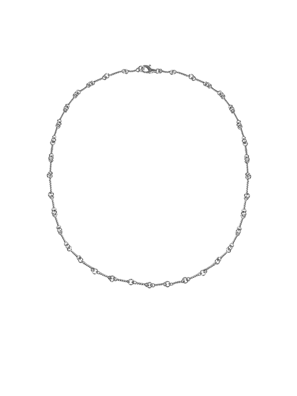 laura lombardi Silver Riccio Chain