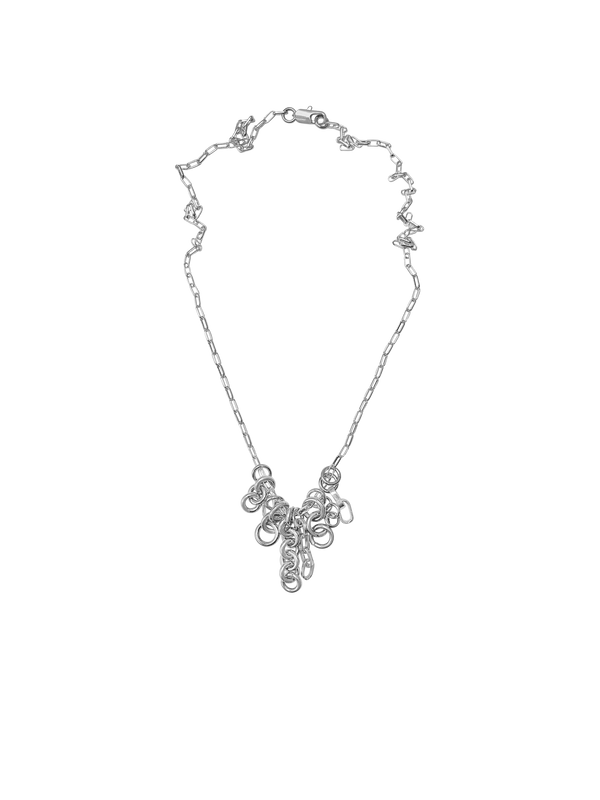laura lombardi Silver Sabbia Necklace