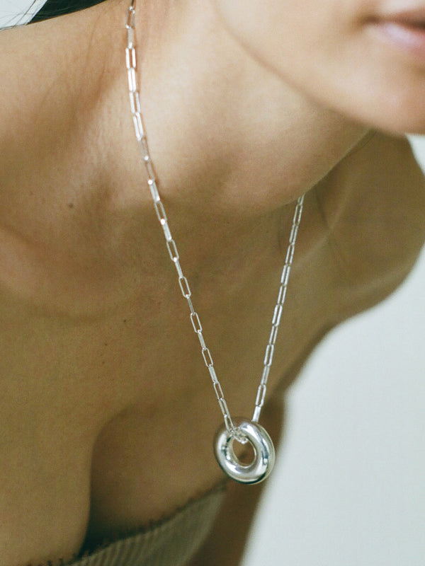 Laura Lombardi Silver Terra Necklace