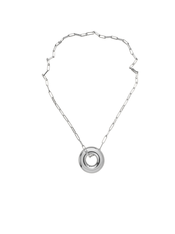 laura lombardi Silver Terra Necklace