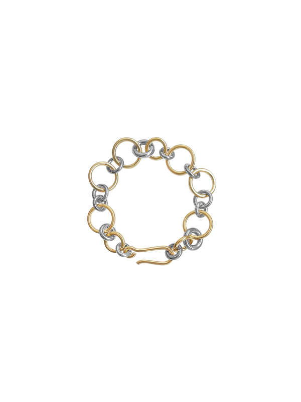 laura lombardi Two Tone Aria Bracelet