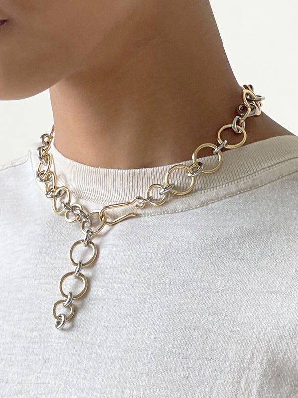 Laura Lombardi Two Tone Aria Necklace