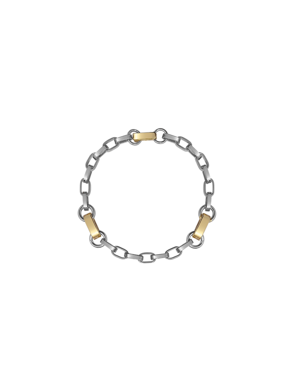 laura lombardi Two Tone Centa Bracelet