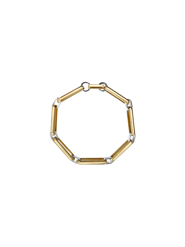 laura lombardi Two Tone Chiusa Bracelet