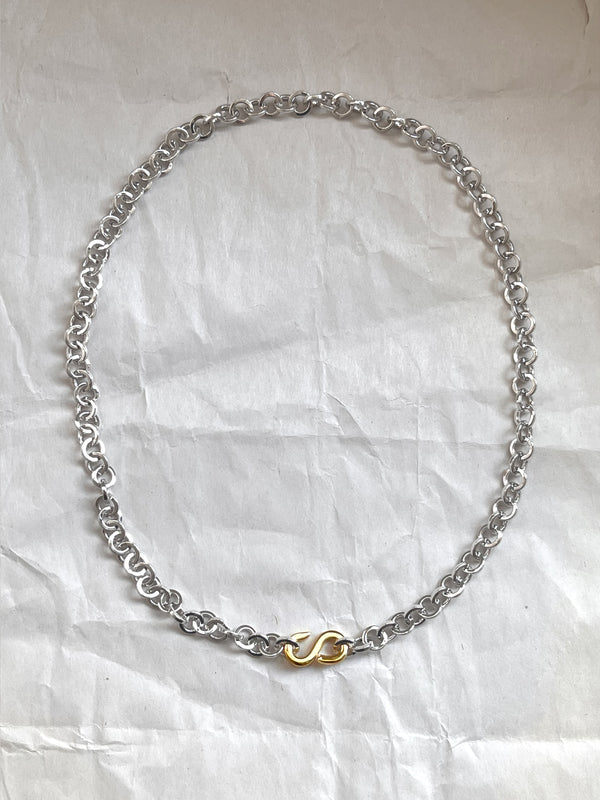 Laura Lombardi Two Tone Colonna Necklace