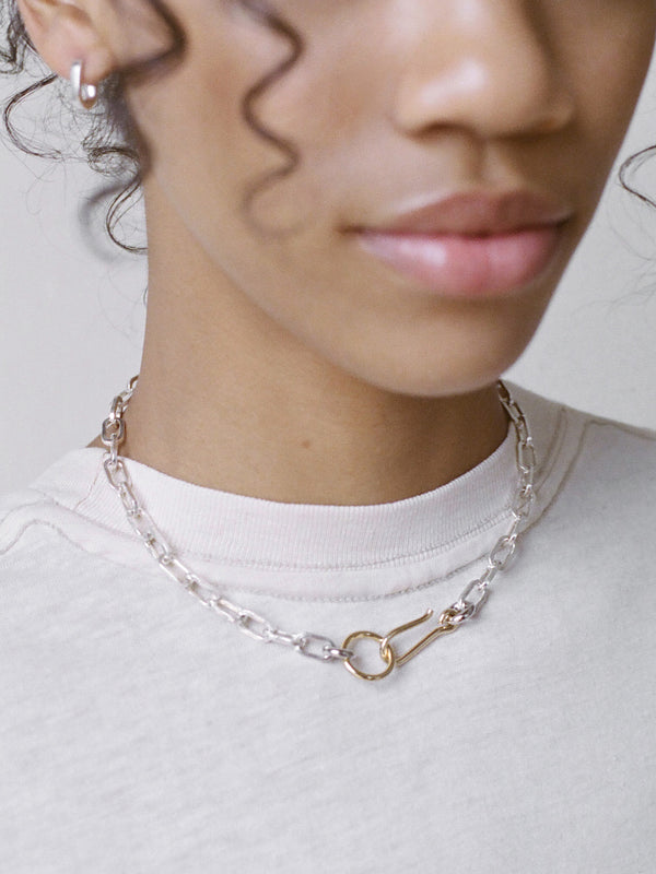 Laura Lombardi Two Tone Fara Necklace