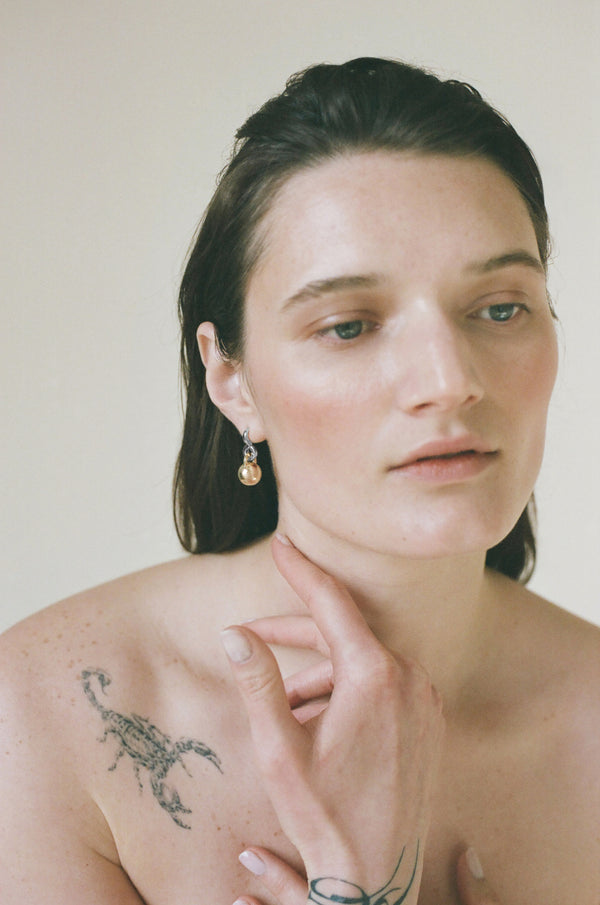 Laura Lombardi Two Tone Gioca Earrings