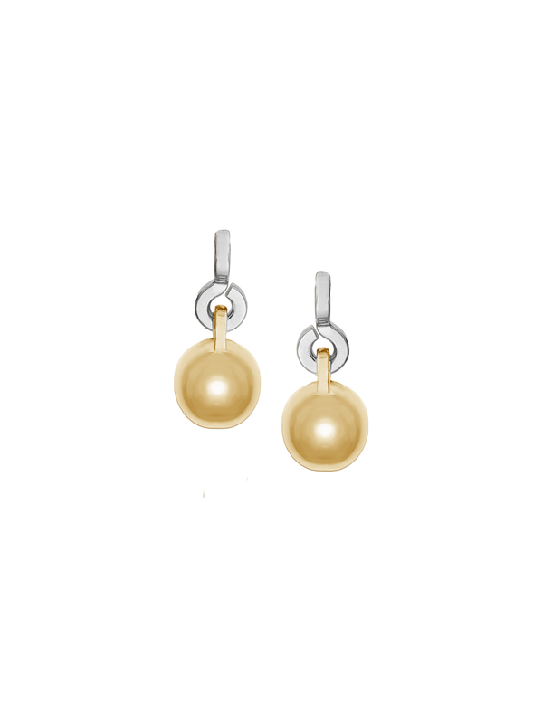 laura lombardi Two Tone Gioca Earrings