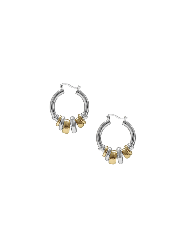 laura lombardi Two Tone Radda Earrings