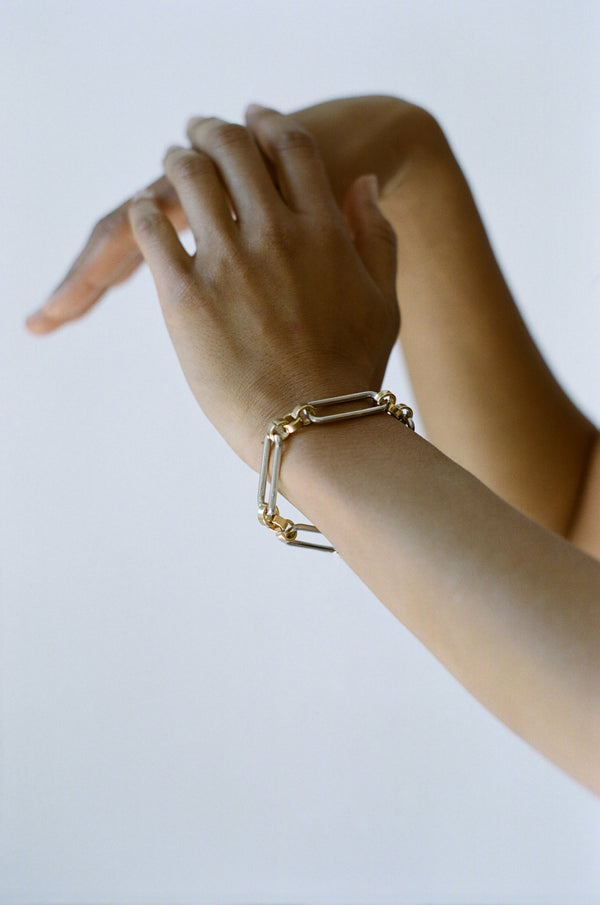 Laura Lombardi Two Tone Stanza Bracelet