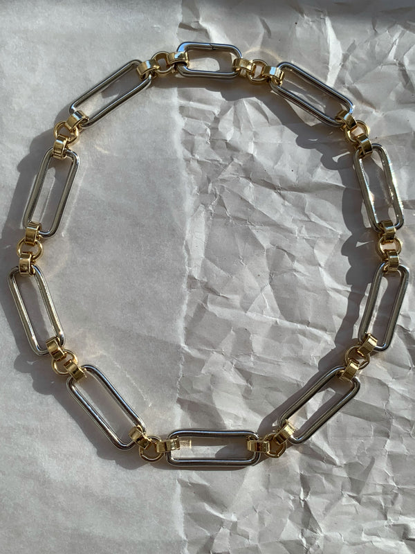 Laura Lombardi Two Tone Stanza Necklace