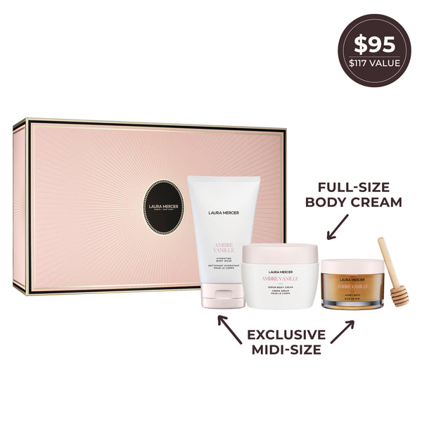 Laura Mercier Delicious & Decadent Ambre Vanille Collection