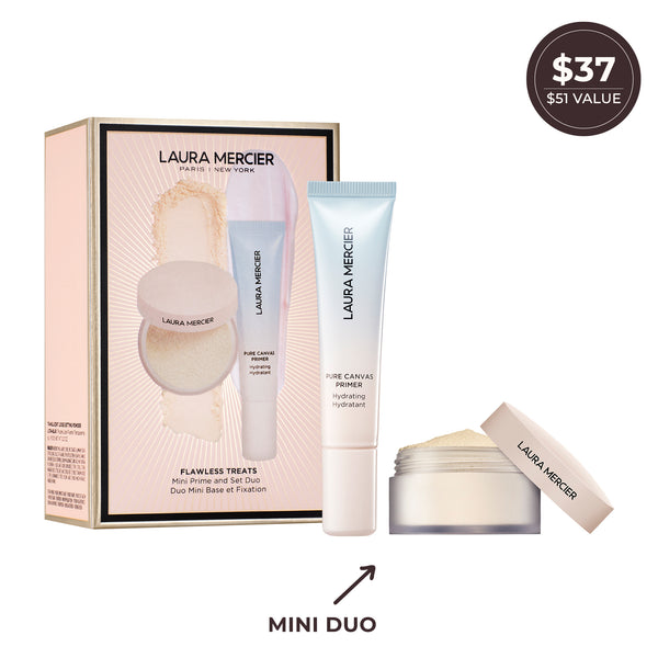Laura Mercier Flawless Treats Mini Prime + Set Duo