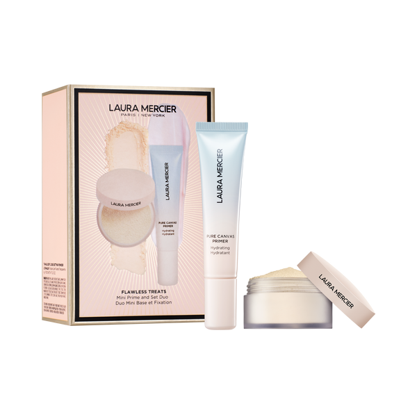 laura mercier Flawless Treats Mini Prime + Set Duo